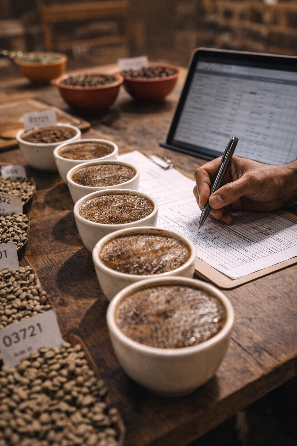 Avaliação da qualidade de diferentes amostras de café