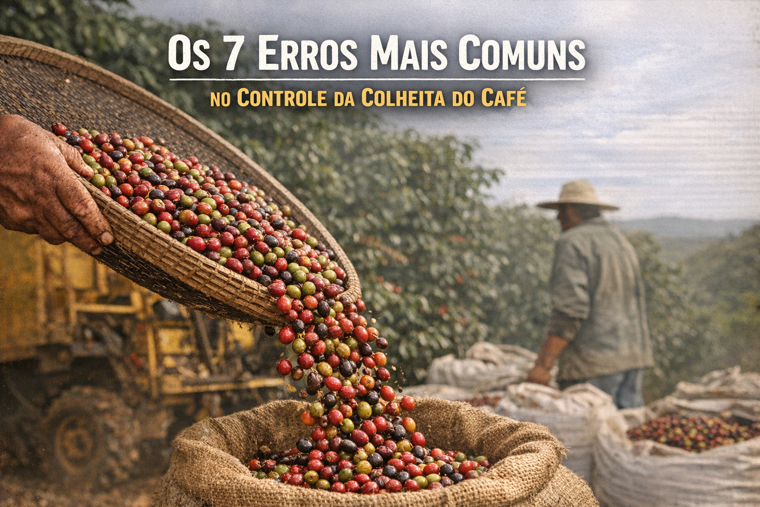 Os 7 Erros Mais Comuns no Controle da Colheita do Café